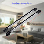 100m Outdoor Infrared Beam Detector Waterproof Motion Sensor Alarm System