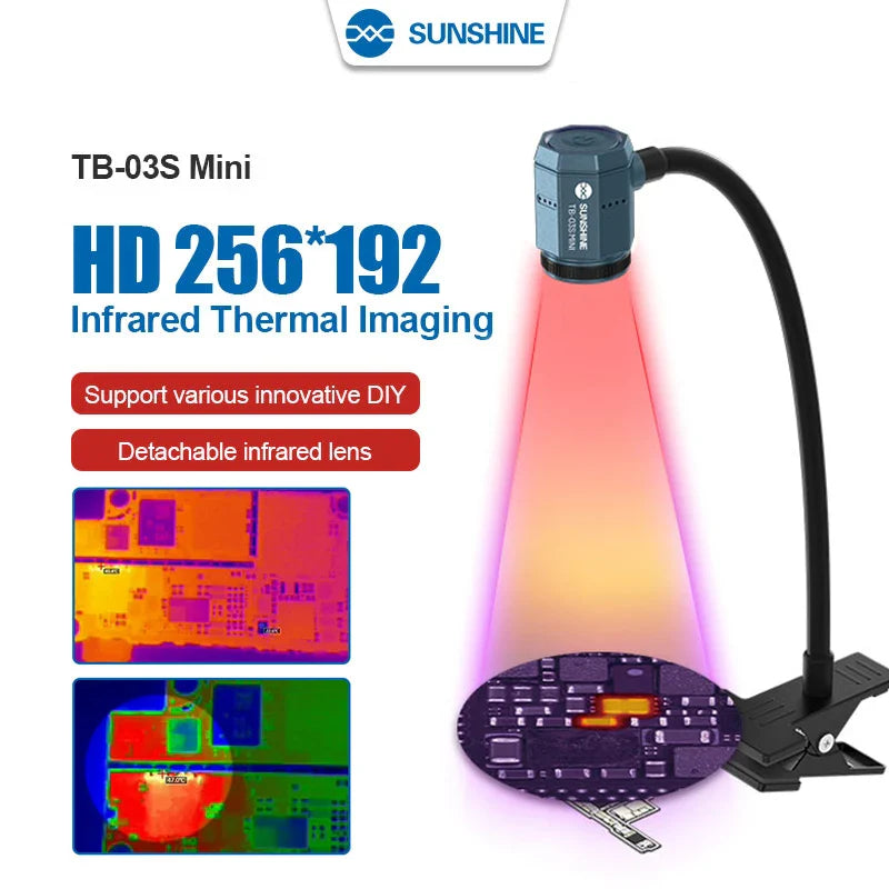 Handheld 256×192 Thermal Imager for Electronics
