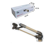 2" Long-Range Agricultural Sprinkler 360° Automatic Gear Drive, Heavy Duty Metal Rain Gun
