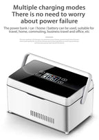 Cordless Travel Medicine Fridge with LCD Display & Long Battery Life