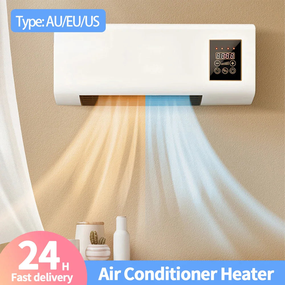 Energy Efficient 1800W Wall-Mounted Heater Air Conditioner