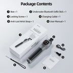 Waterproof Extendable Selfie Stick with Wireless Remote