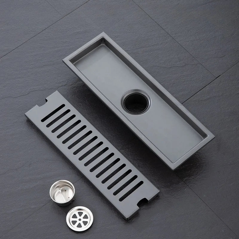 304 Stainless Steel Rectangular Bathroom Floor Drain