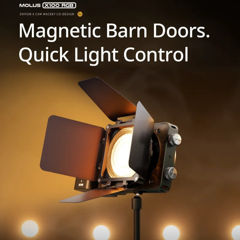 100W RGB Portable LED Light for Photo & Video