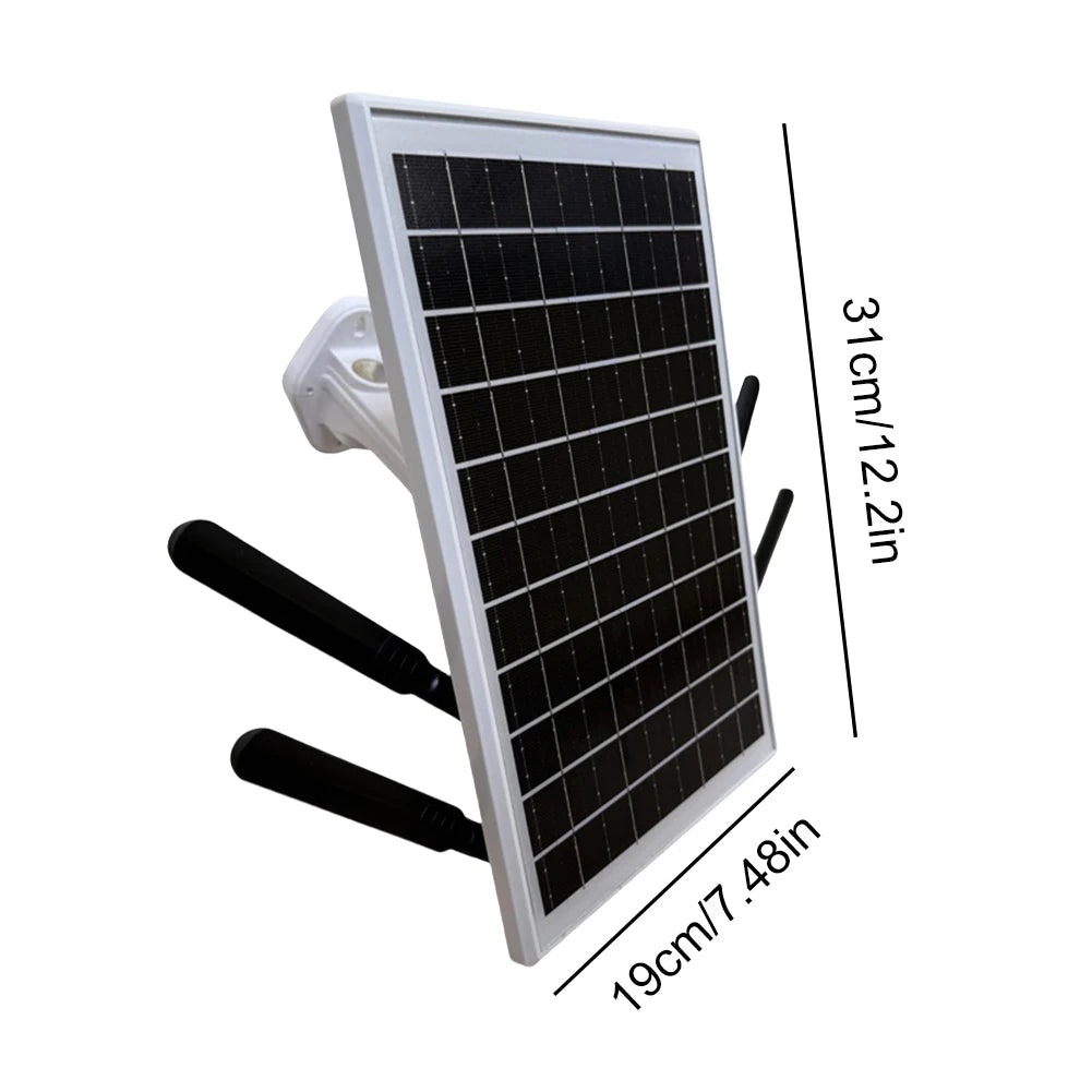 Portable 4G LTE Solar WiFi Router with 25600mAh Battery & SIM Slot Waterproof Outdoor Hotspot