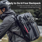 Carbon Fiber Travel Tripod with Quick Release & Leveling Bowl