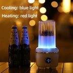 2-in-1 Electric Mug Warmer and Cooler Portable Beverage Cup
