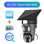 Outdoor 4G Security Camera 4K with Smart Tracking