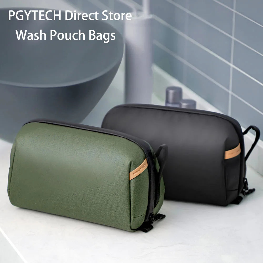 Waterproof Hanging Toiletry Bag with Hook – Travel Organizer