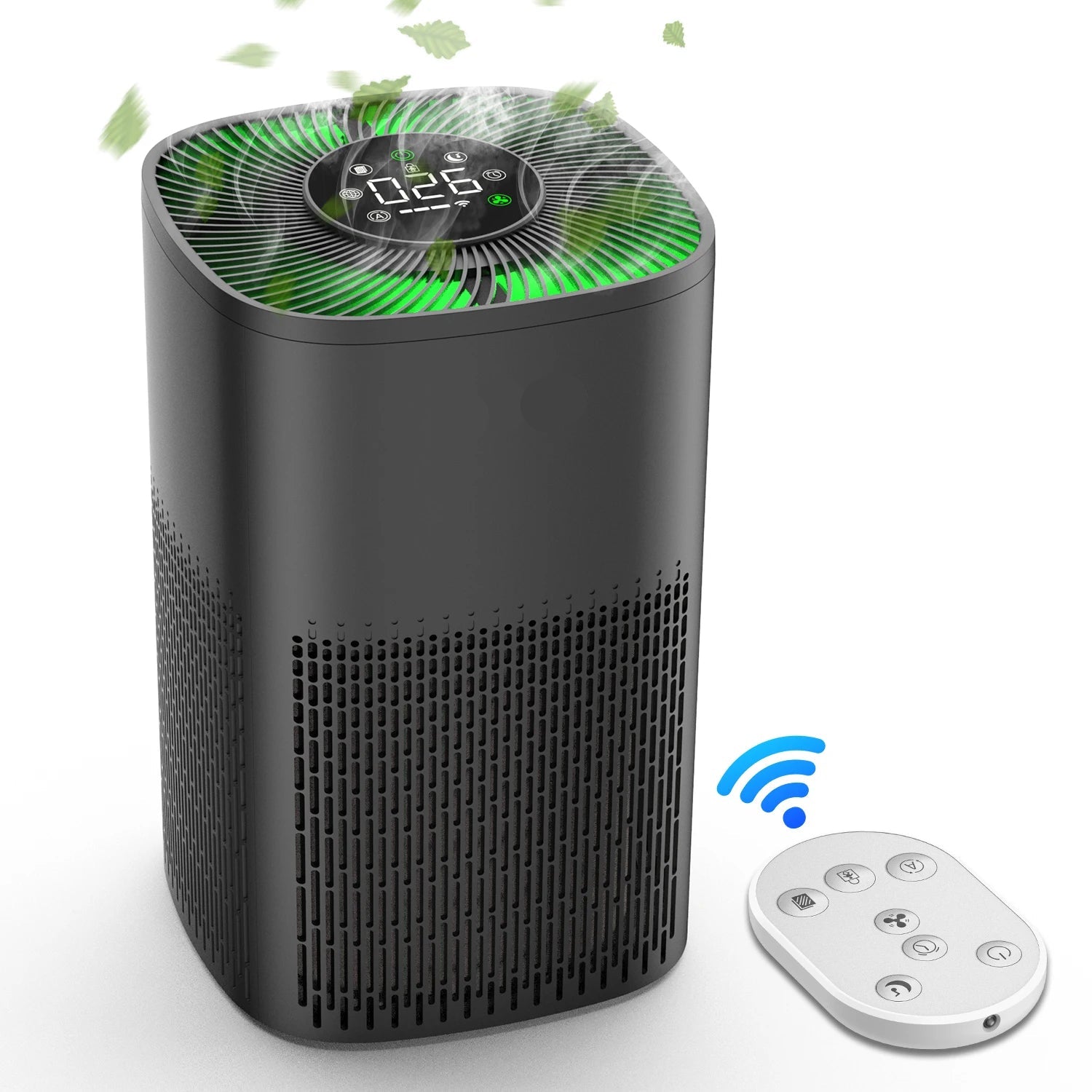 Portable HEPA Air Purifier for Bedroom & Office, PM2.5 Filter, Quiet Sleep Mode, 35-60m² Coverage