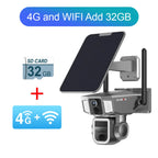 12MP 6K Solar Camera with 10X Zoom and Storage
