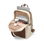 Waterproof Laptop Backpack for Women – Khaki, 14" Travel Bag