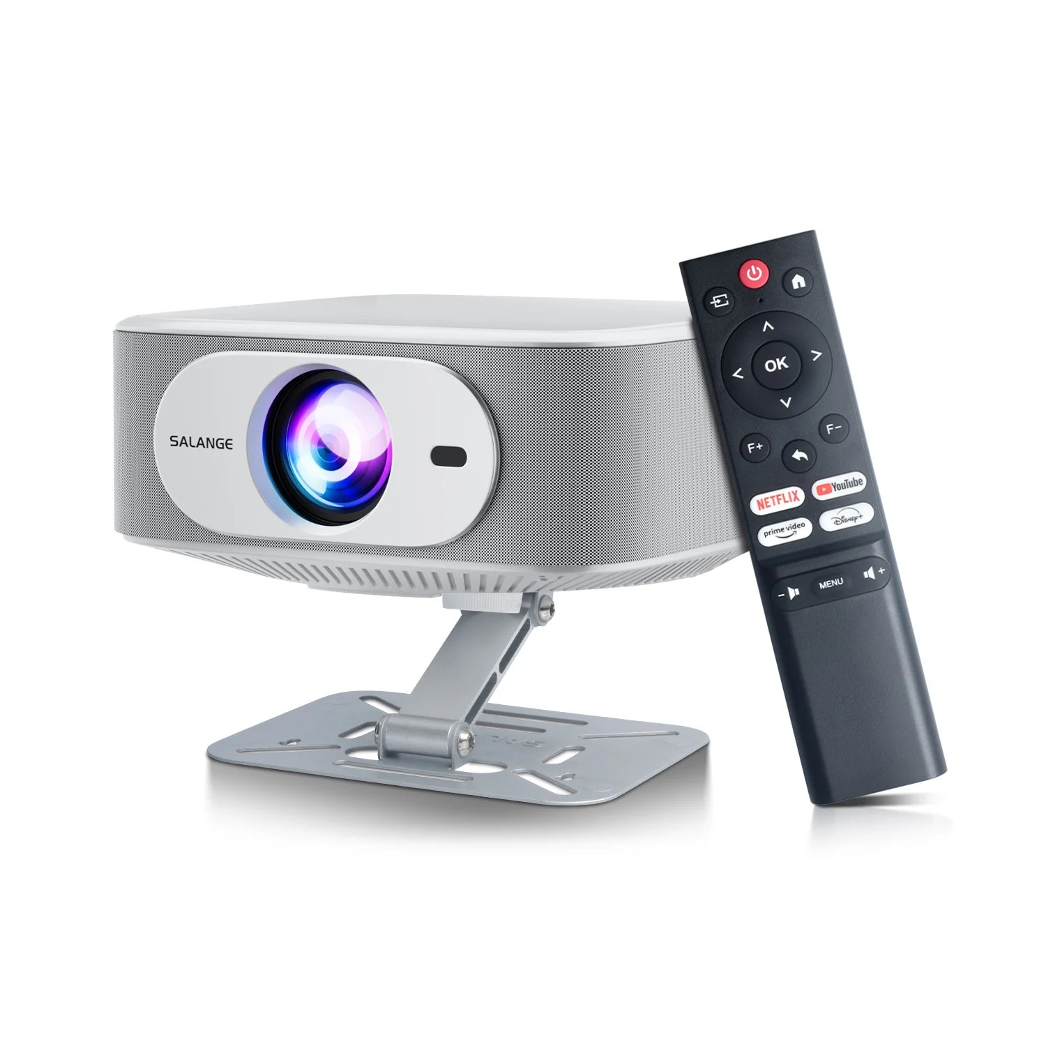 1080P Android 13 Projector with 300" Display & Netflix