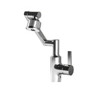 Universal Bathroom Sink Faucet with Rotating Arm Ceramic Cartridge