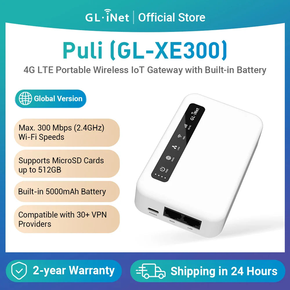 4G LTE Smart VPN Router for Travel and Business