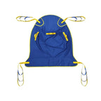 Patient  Rehabilitation Lift Sling Transfer Belt, 4 Lanyards, Blue L