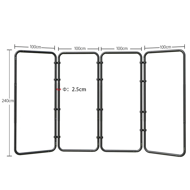 Portable 2m Photography Lighting Kit with Backdrop Stand