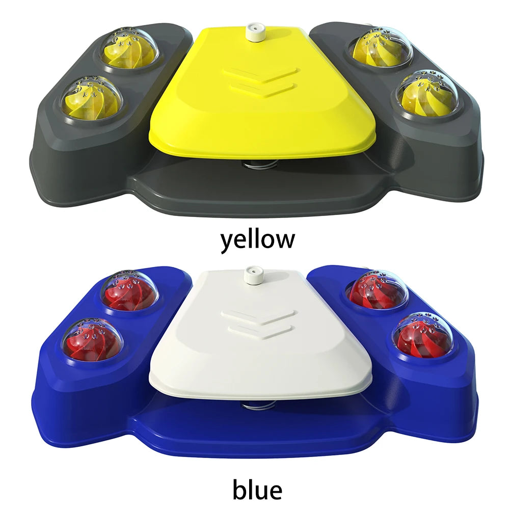 Interactive Dog Water Dispenser, Adjustable Cooling Fountain
