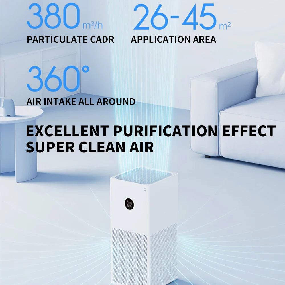 4-Stage HEPA Air Purifier for Home and Bedroom