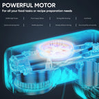 5 L 11-Speed Kitchen Mixer with Digital Screen