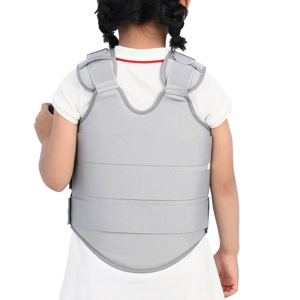 Child Spine Support Brace – Adjustable Thoracolumbar Fixation Belt No Air Bag Size M