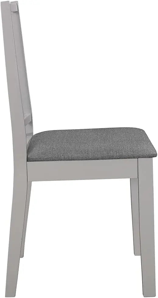 Modern Solid Wood Kitchen & Dining Chairs with Cushions – Set of 4