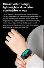 1.91" Health Tracker Watch with ECG, BP, Uric Acid
