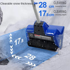 Portable Electric Snow Removal Tool for Schools and Homes