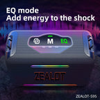 Portable Outdoor Speaker with 12H Playtime and Dual Pairing