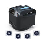 2-in-1 Automatic Card Shuffler & Dealer with 360° Rotation and Remotes – Ideal for Poker & Party Games