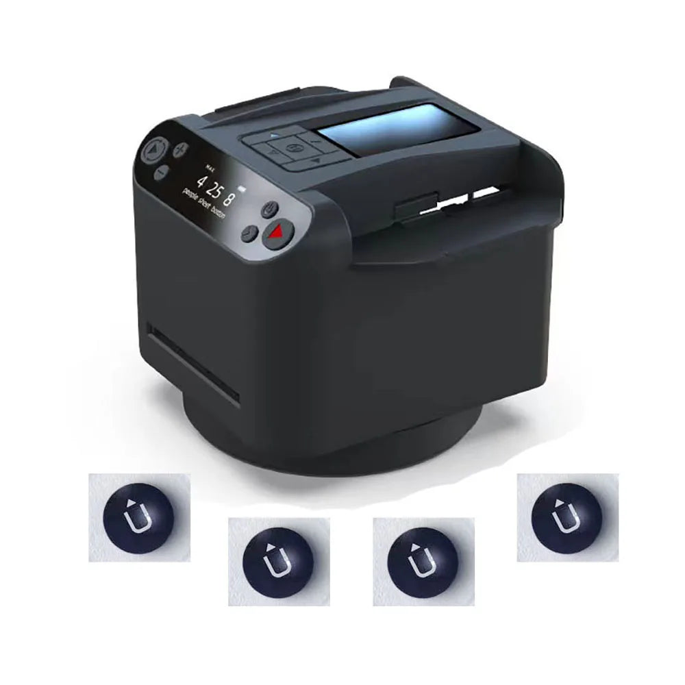 2-in-1 Automatic Card Shuffler & Dealer with 360° Rotation and Remotes – Ideal for Poker & Party Games