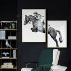 Modern Nordic Canvas Wall Art Abstract Animal Design for Living Room or Dormitory