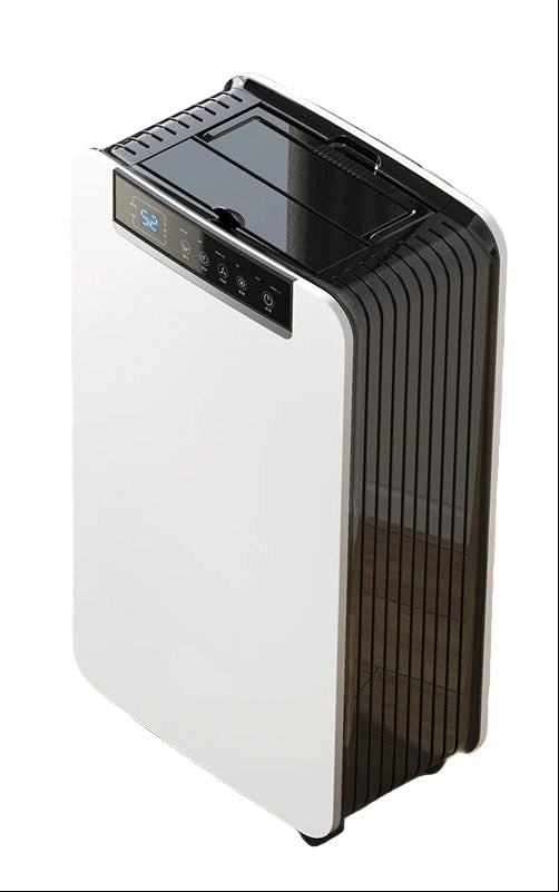 Small Indoor Dehumidifier for Bedroom Closet and Office 90W 220V Blanc