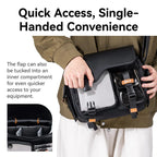 Waterproof Camera Sling Bag – Portable Outdoor Photography Shoulder Bag