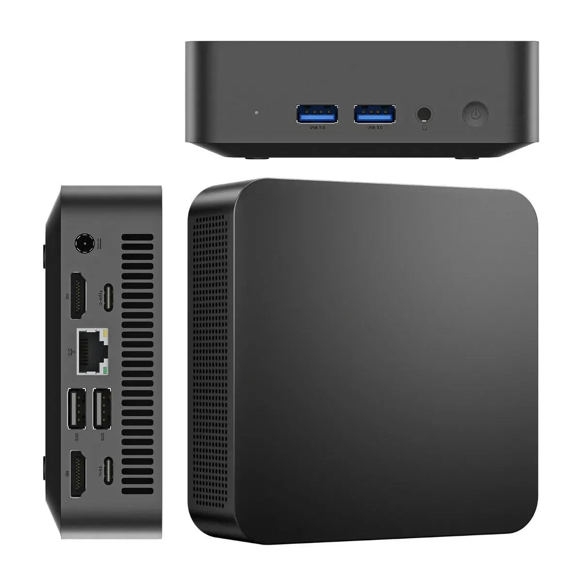 Mini Desktop PC Portable Intel i9 16GB RAM 1TB SSD Black