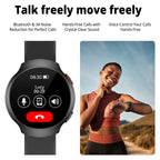 1.43" AMOLED Waterproof Smartwatch with Music Control, Heart Rate & Sleep Tracking