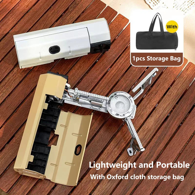 Outdoor Folding Gas Stove 2600W Portable Butane Camping Burner for Hiking & Picnics
