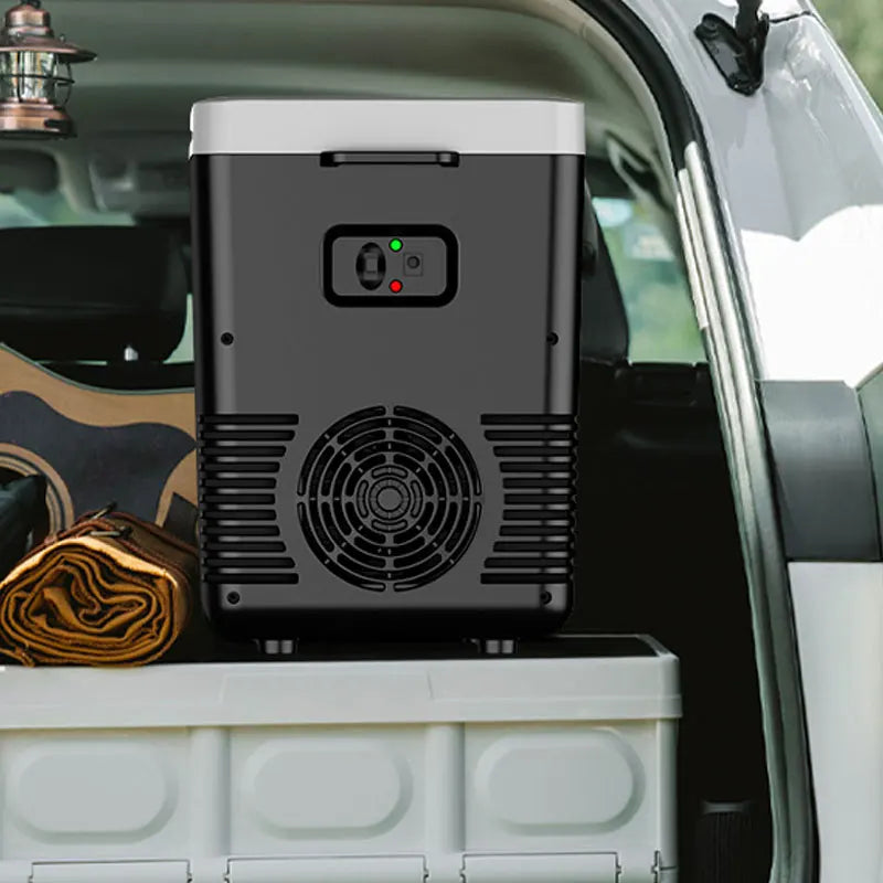 Dual-Use 10L Electric Cooler & Warmer  Compact Mini Fridge for Travel or Office