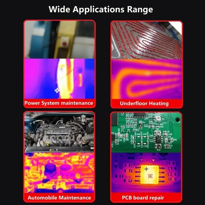 2-in-1 Thermal Camera Multimeter, High Accuracy, Macro Lens