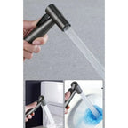 Concealed Dual-Temperature Bathroom Jet Spray Nozzle in Black