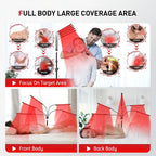 Full Body Red Infrared Light Lamp – 5 Tubes