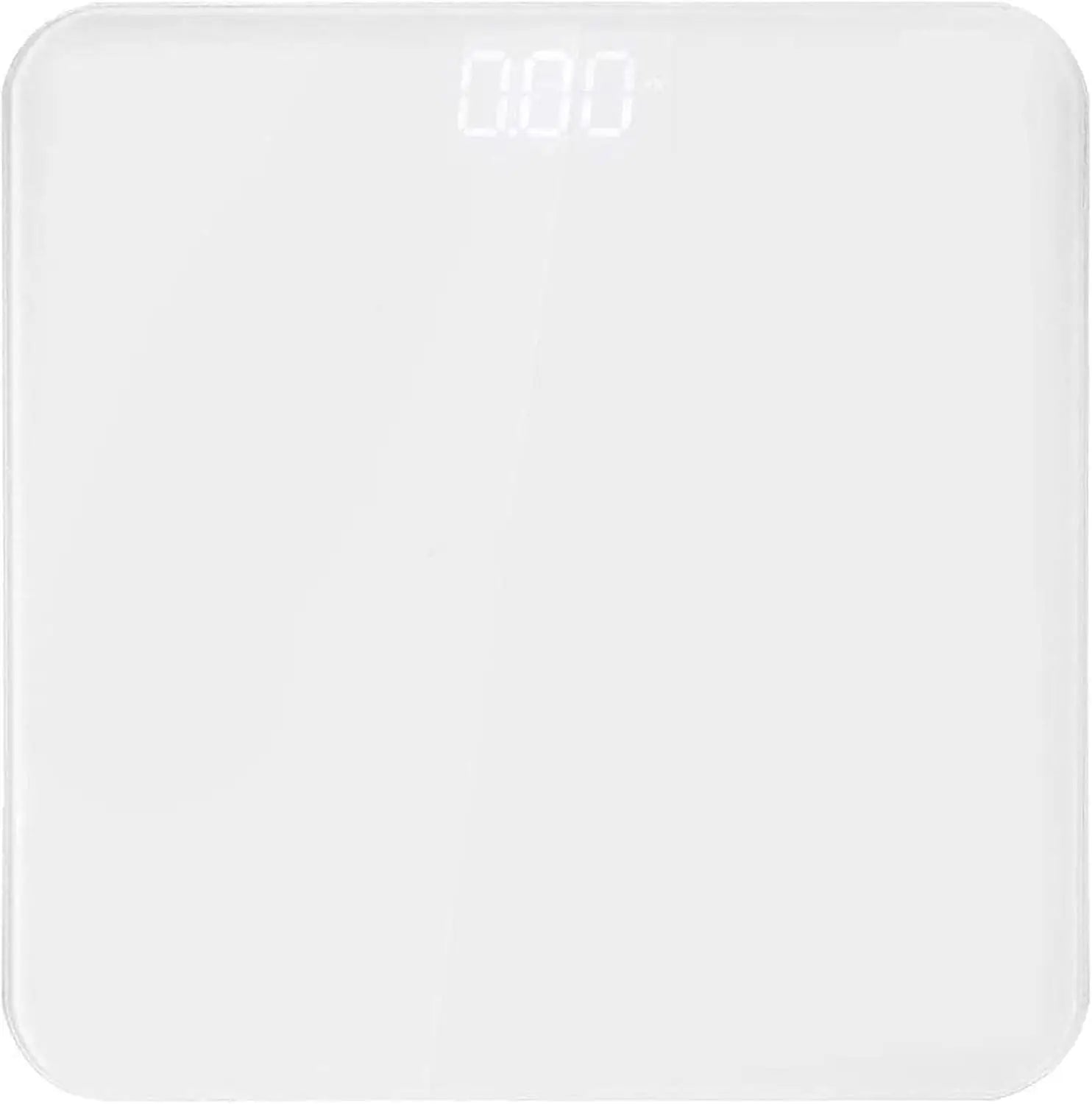 Digital Bathroom Body Scale with Tempered Glass & LED Display – 180kg Capacity