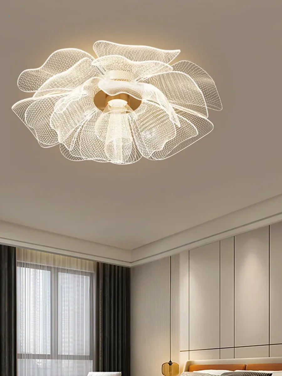 Modern Flower LED Ceiling Lamp for Bedroom or Hallway