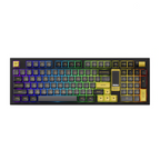 Wireless Mechanical Gaming Keyboard 96-Key RGB Black Gold