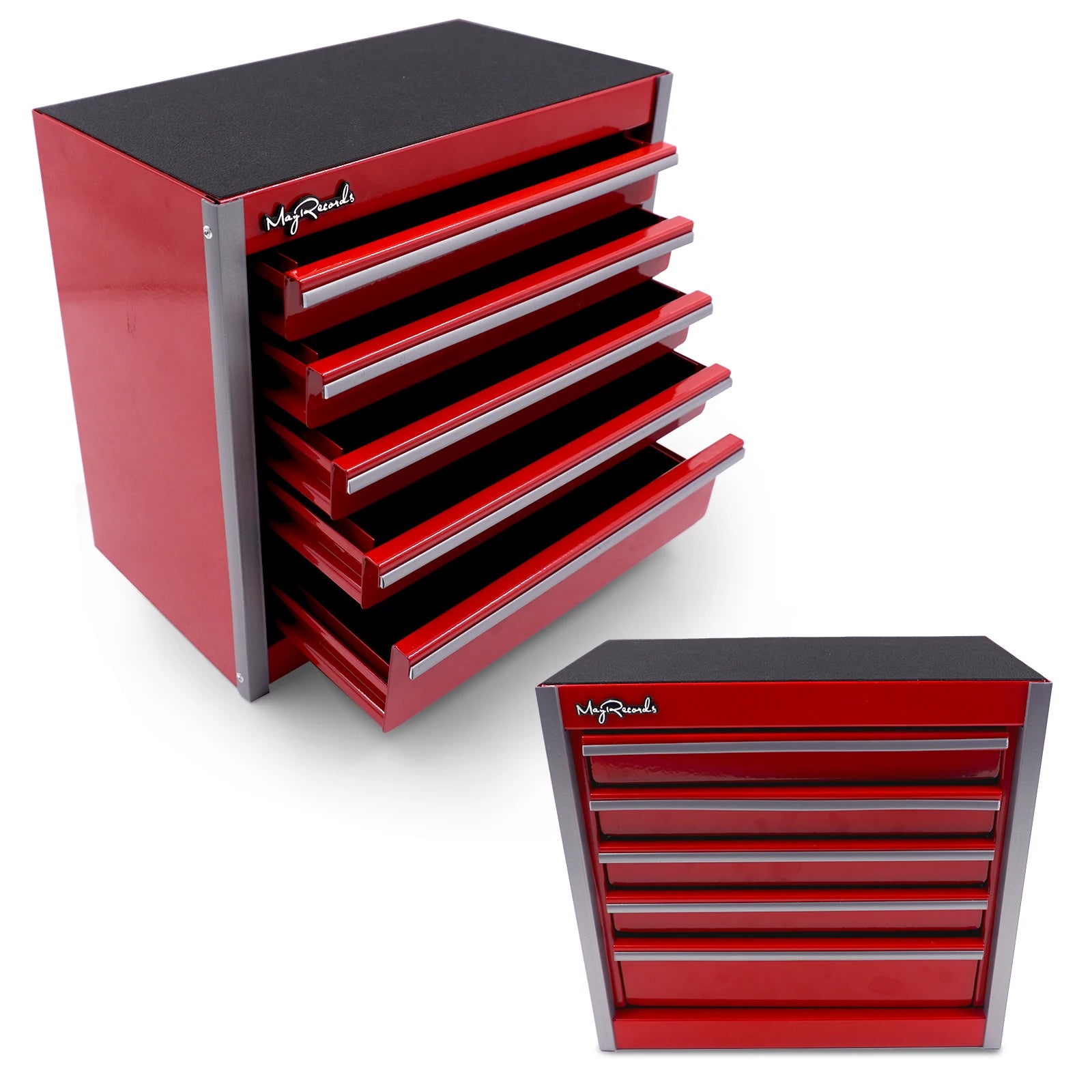 Portable 5-Layer Metal Toolbox for Workshop & Home