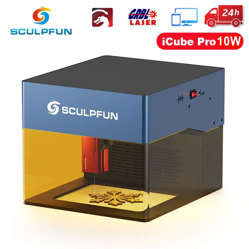 10W Smart Laser Engraver with WiFi and USB