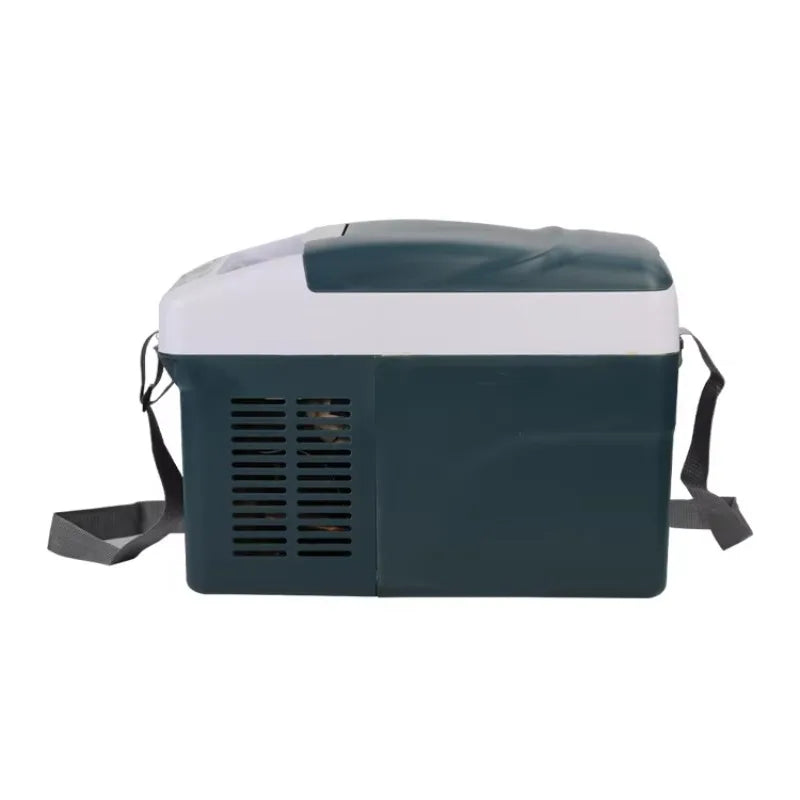 Mini Electric 15L Car Fridge Freezer for Home & Travel Blue