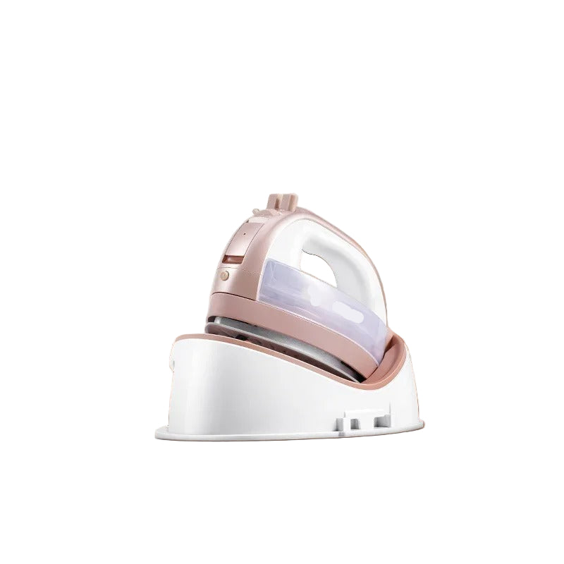 Cordless High-Power Steam Iron Adjustable Temperature Quick Heat Up for Home & Travel