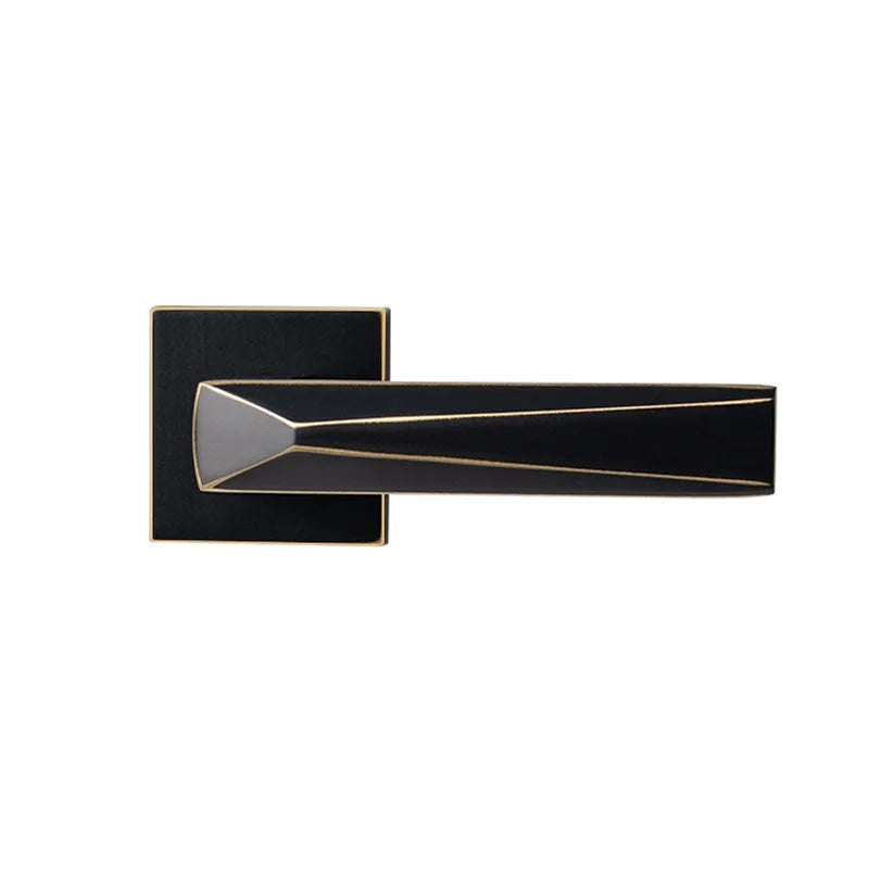 Brass Bathroom Door Lock, Privacy Handle Set