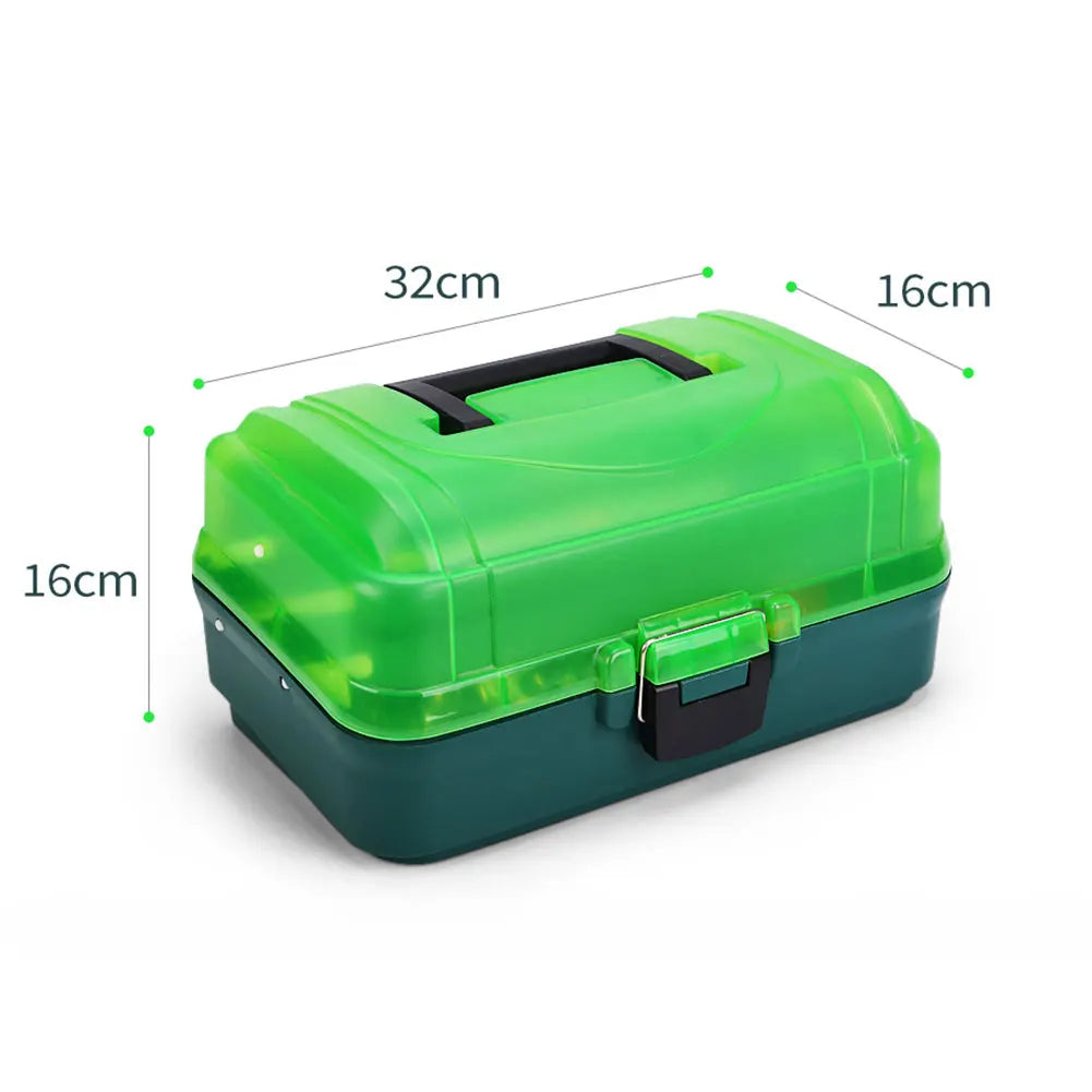 Outdoor Fishing Gear Set with Box and 134 Pieces